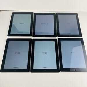 Apple iPad A1458 (5 pcs) A1395 (1) Parts & Repair Bundle Read Lot of 6, READ